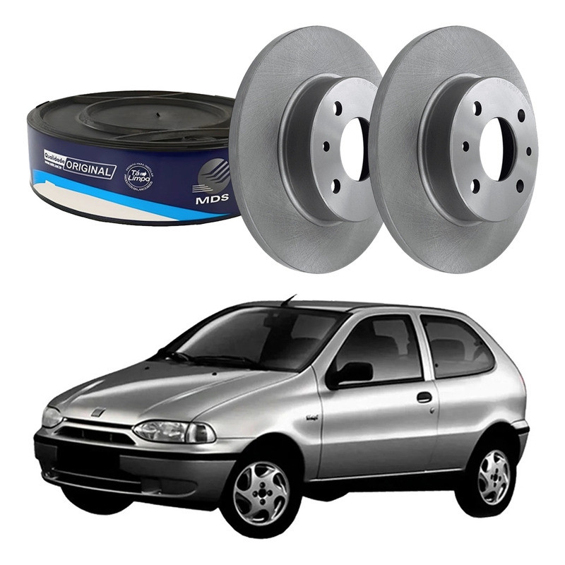 Disco Freio Dianteiro. Palio 1.0 1996 A 2000 em Oferta na Shopee