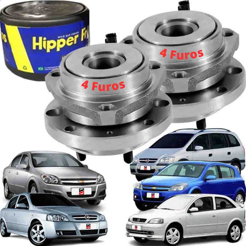 Kit Par 2 Cubo De Roda Dianteiro Astra Vectra Zafira, em Oferta na Shopee
