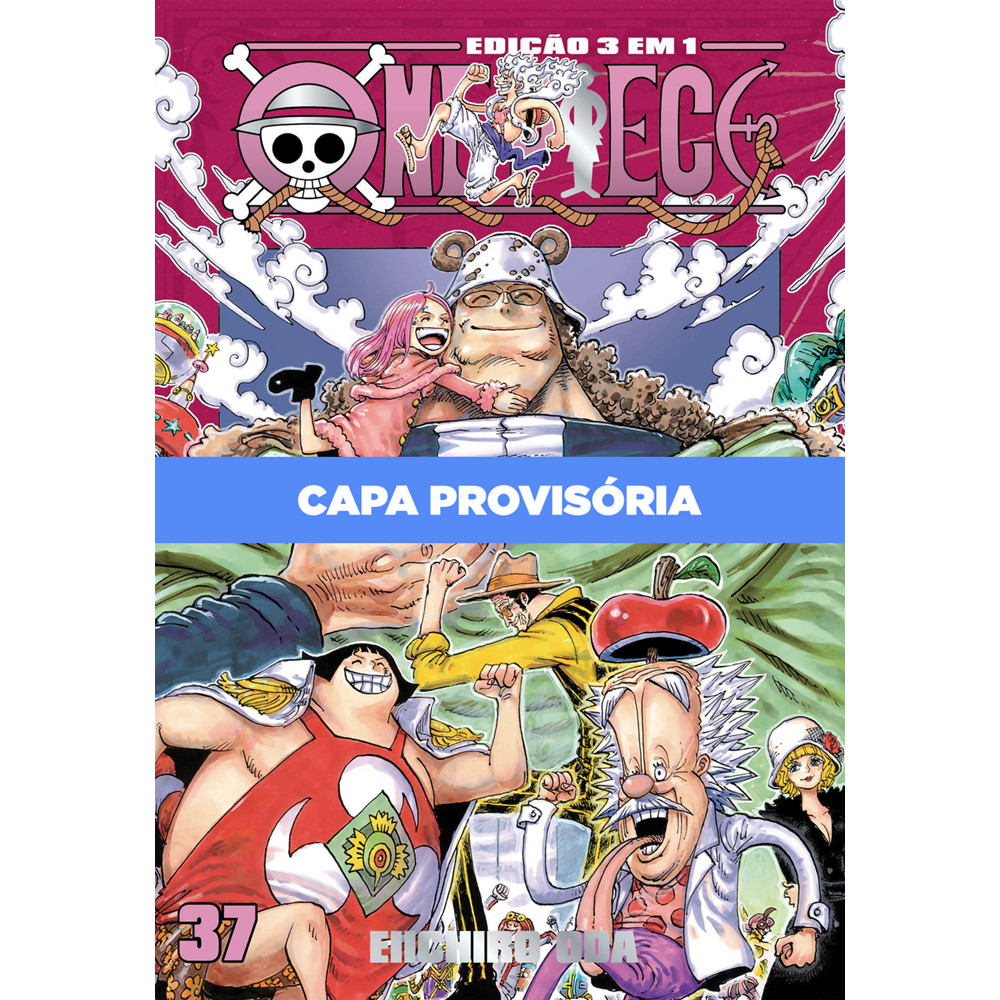 Mangá - One Piece 3 Em 1 Vol. 37 - Novo/Lacrado em Oferta na Shopee