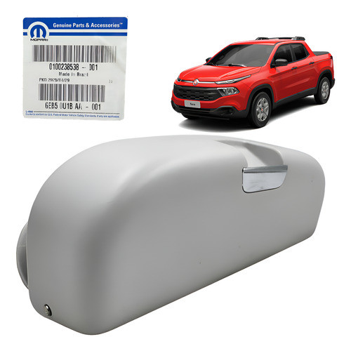 Porta Óculos Fiat Toro 2016 2017 2018 2019 Cinza Gray Original Jeep Compass Renegade Commander em Oferta na Shopee