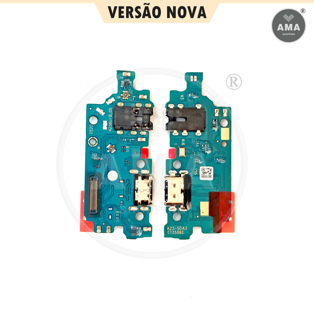 【Samsung Galaxy A23 5G】A236 Celular Turbo Placa De Carga Conector Dock De Carga Promoção