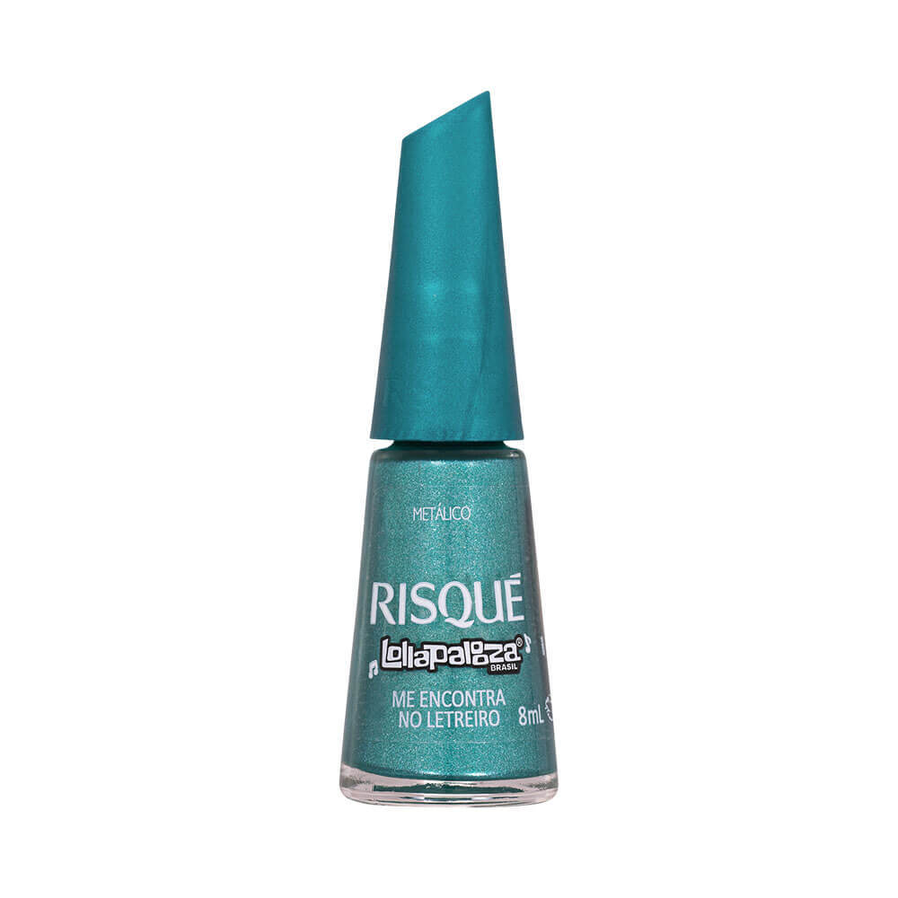 Esmalte Risqué Lollapalooza Brasil Me Encontra no Letreiro em Oferta na Shopee