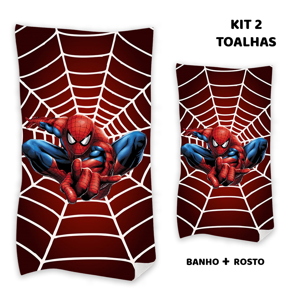 Kit 2 Toalha De Praia Infantil Masculino E Feminino Animes Herois Desenhos Estampa De Alta Definição Toalhas Infantis