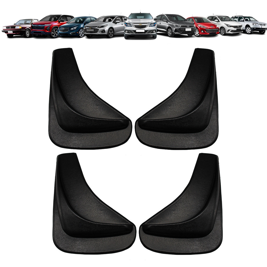4 Pçs Universal Carro Mud Flaps Respingo Guardas MudFlaps Roda Traseira Dianteira Para-Lamas Acessórios Automóveis