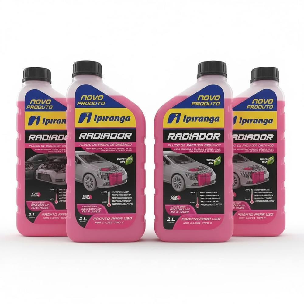Aditivo Ipiranga Fluido Radiador - 4 Unid. em Oferta na Shopee