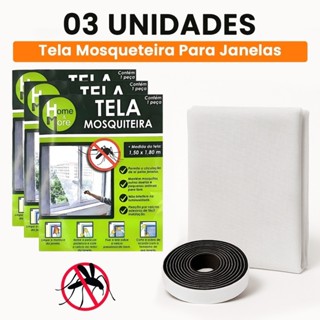 Tela Mosquiteiro 150x180cm 130x150cm Velcro Adesivo Janela poderoso contra Insetos em Oferta na Shopee