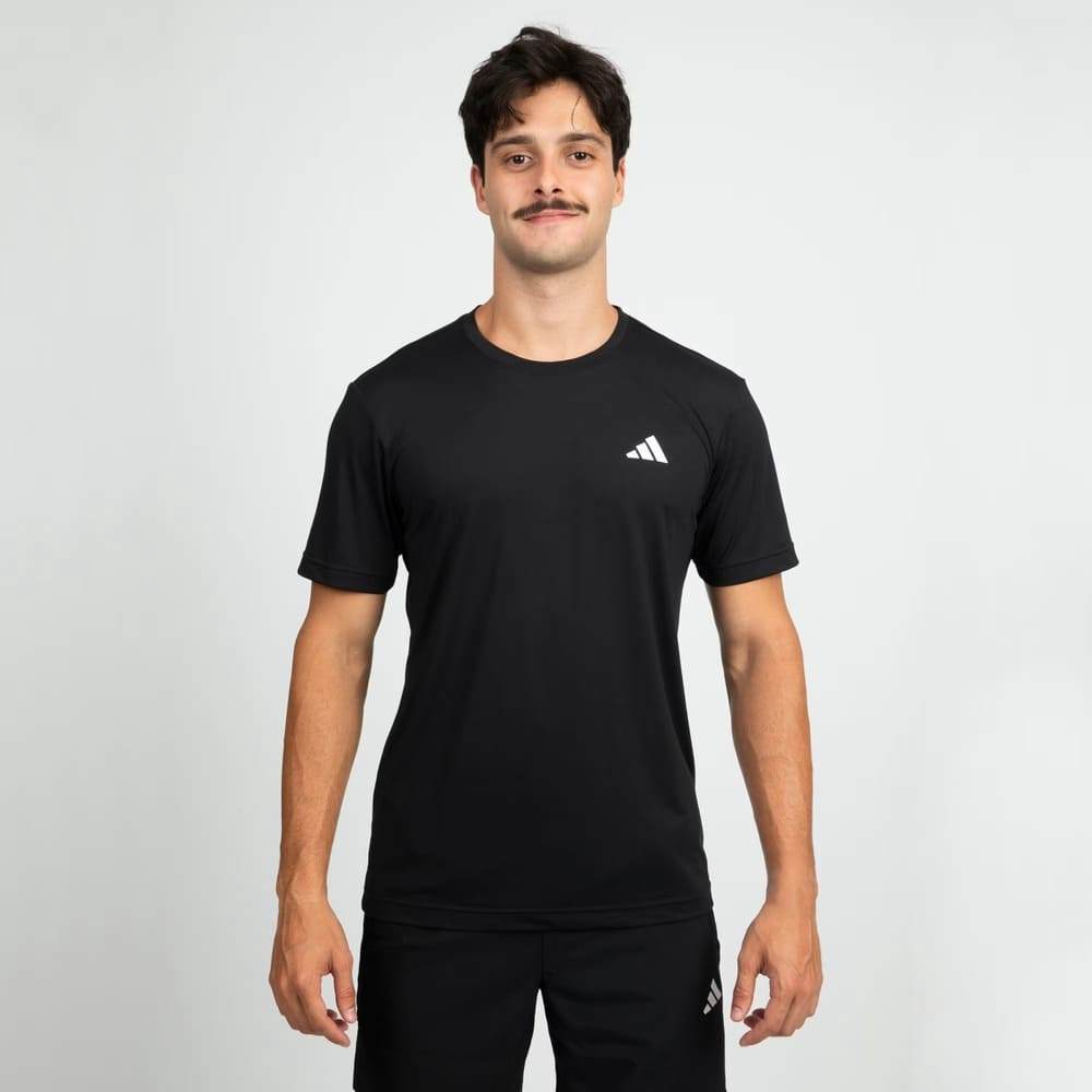 Camiseta Adidas Own The Run Stripes Preta