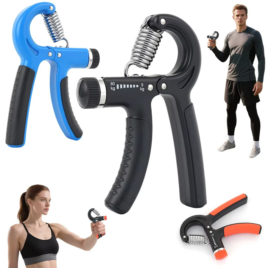Hand Grip Flexor De Punho Com Mola Ajustável Antebraço Mãos