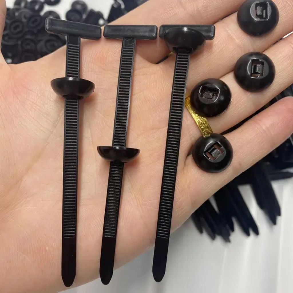 Kit 50/40/20 Peças Abraçadeira Nylon Enforca Gato Fivela Plástica Universal Travamento Automático Carro — imagem 2 de 2