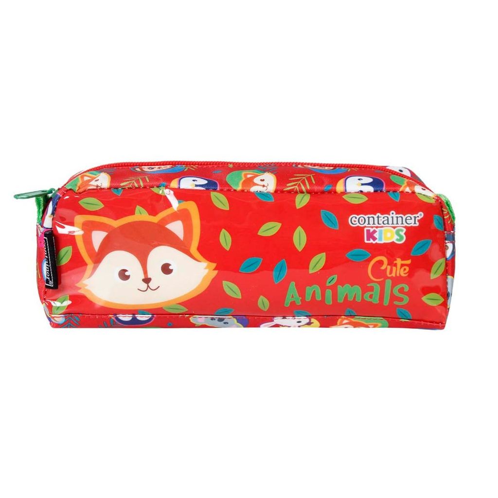 Estojo Raposa Infantil Escolar Animais Container Kids Dermiwil