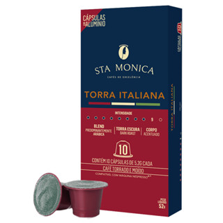 Café Cápsulas Torra Italiana c/ 10 Und Nespresso em Oferta na Shopee