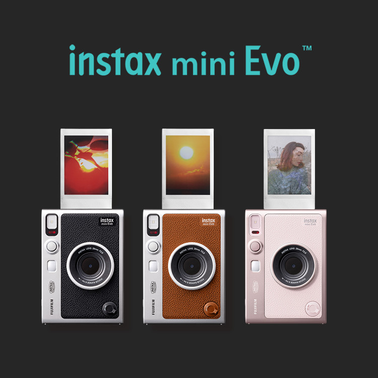 Fujifilm Instax Mini Evo Hybrid Instant Camera (Instant Camera/Smartphone Printer/Digital Camera) — R$ 1.489,00 em Shopee
