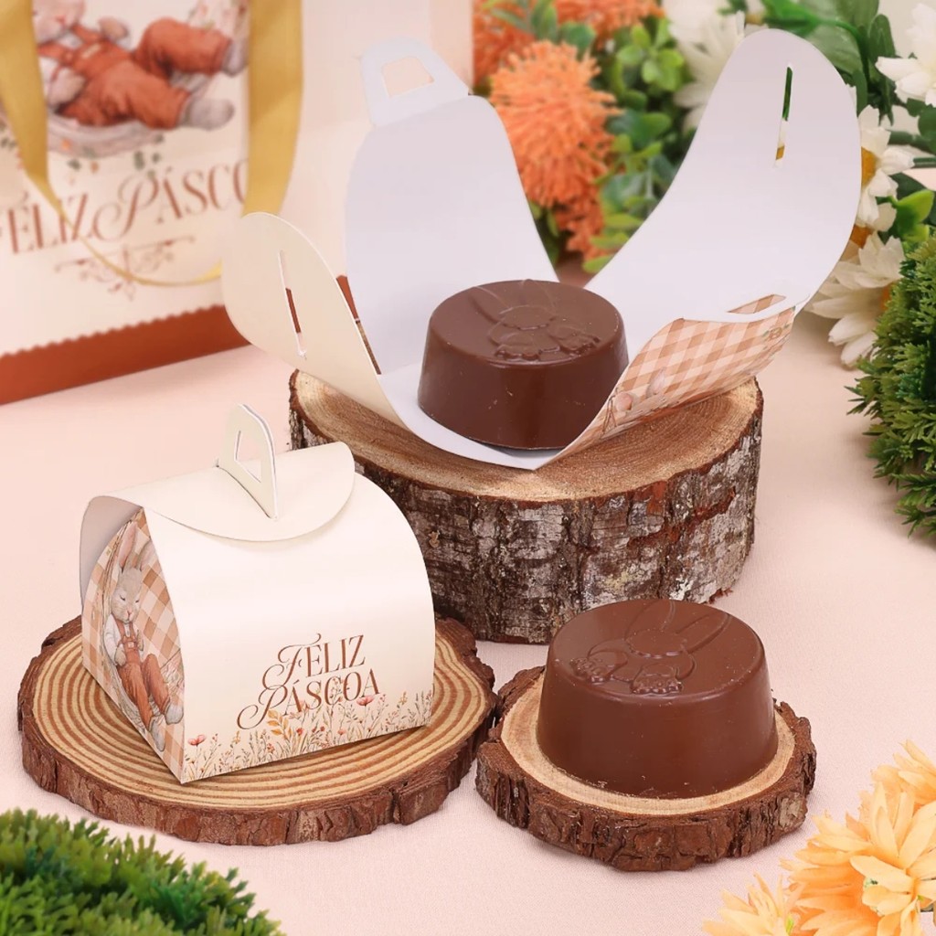 10 EMBALAGEM PARA PÃO DE MEL 7X7X8CM ACOLHER 5743 ( PASCOA JANGO 2026 ) em Oferta na Shopee