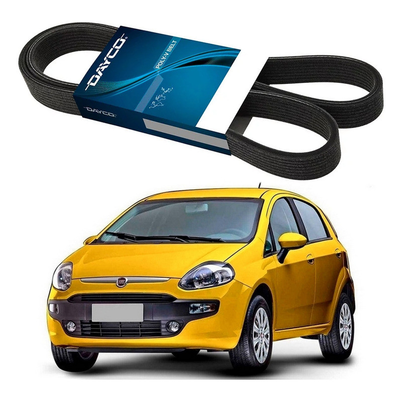 Correia Alternador Punto 1.8 2013 A 2017
