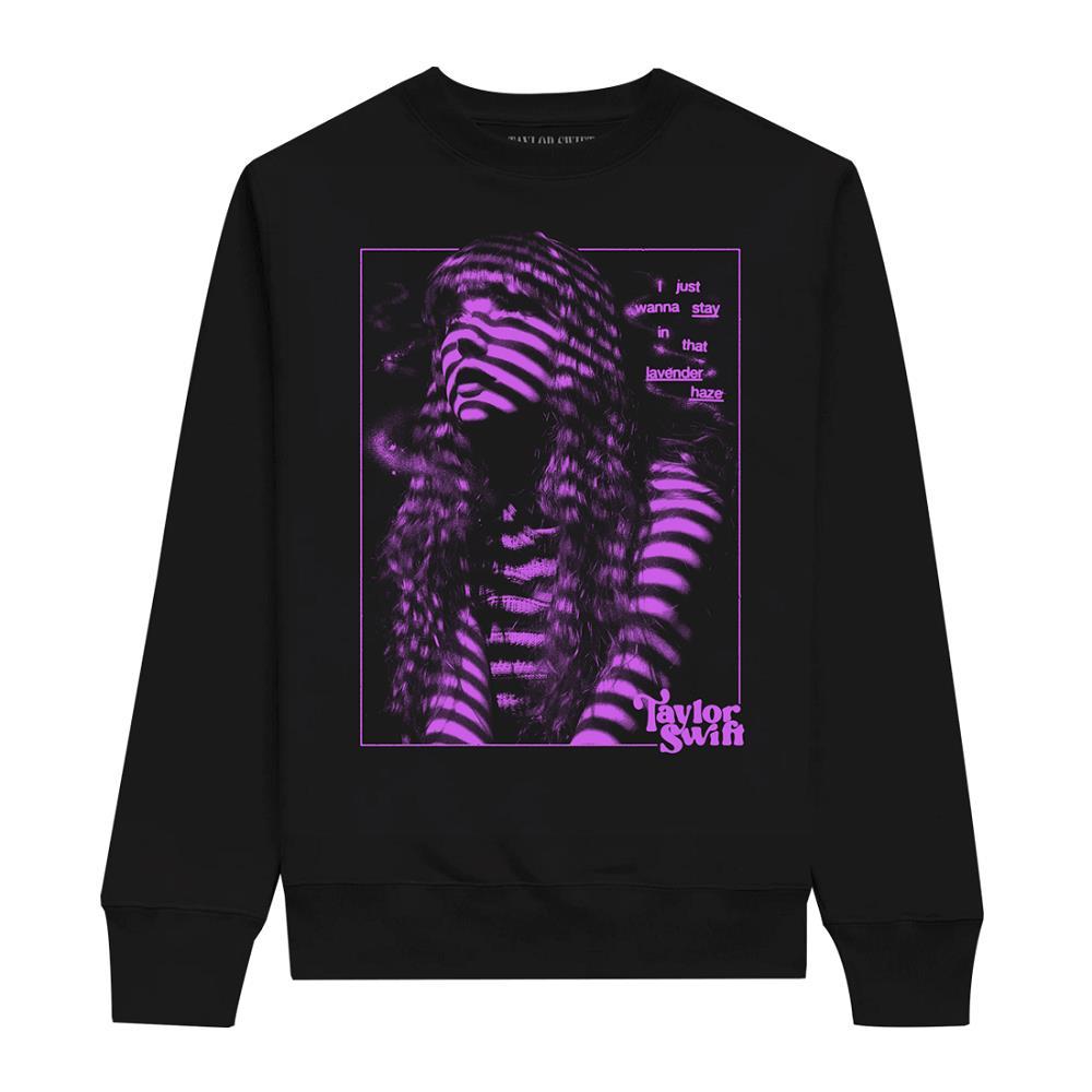 Moletom Taylor Swift - Lavender Haze Crewneck em Oferta na Shopee