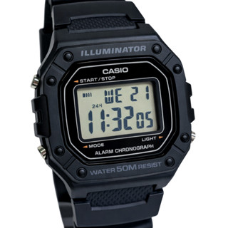 Relógio Casio Digital Esportivo Masculino Preto W-218H-1AVDF em Oferta na Shopee