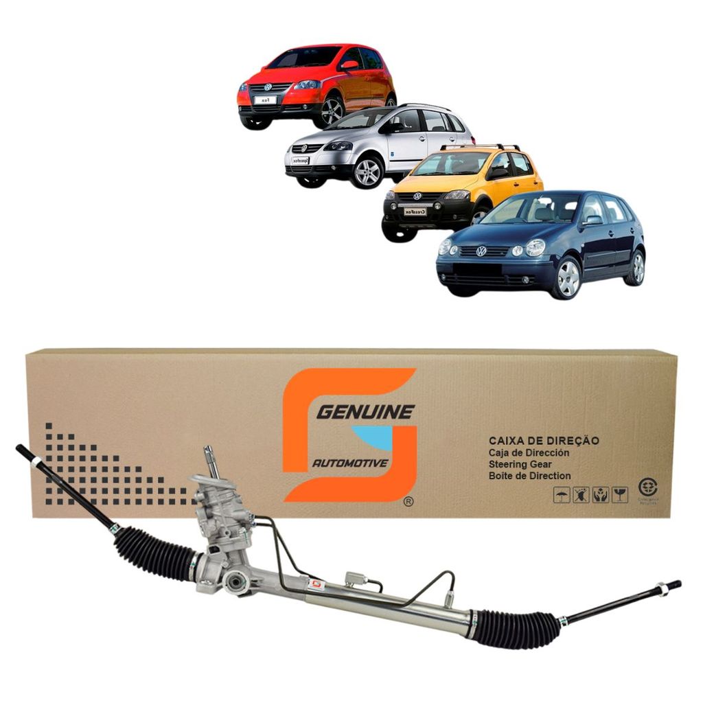 Caixa Direção Hidráulica Nova Estriado SpaceFox Polo Fox 2006 2007 2008.