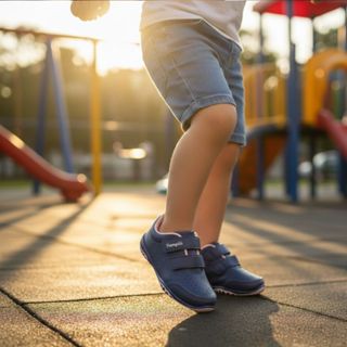 Tênis Pampili Infantil Marinho Rosa Tira Aderente Leve Confortável em Oferta na Shopee