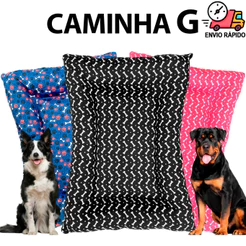 Cama para Cachorro Caminha Pet Medio Grande M G Colchonete Caminha de Cachorro