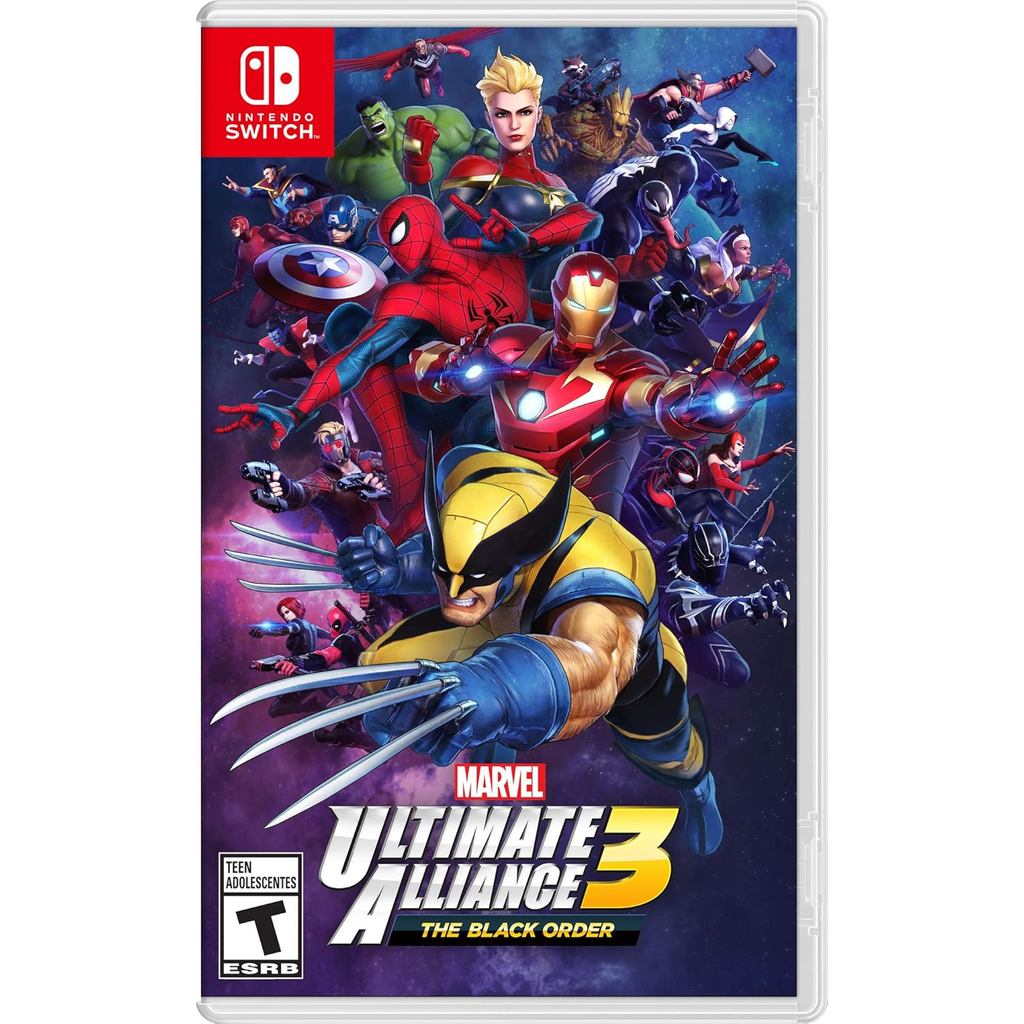 Marvel Ultimate Alliance 3 The Black Order Switch Midia Fisica