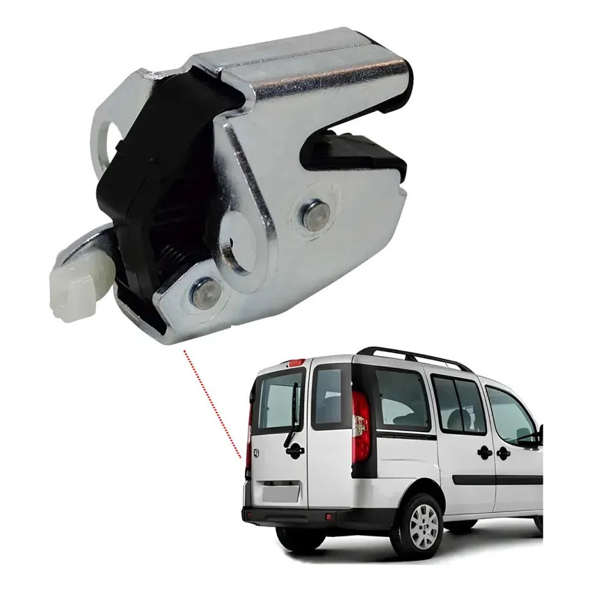 Fechadura Porta Traseira Sup Esquerda Doblo 2002\2021 em Oferta na Shopee