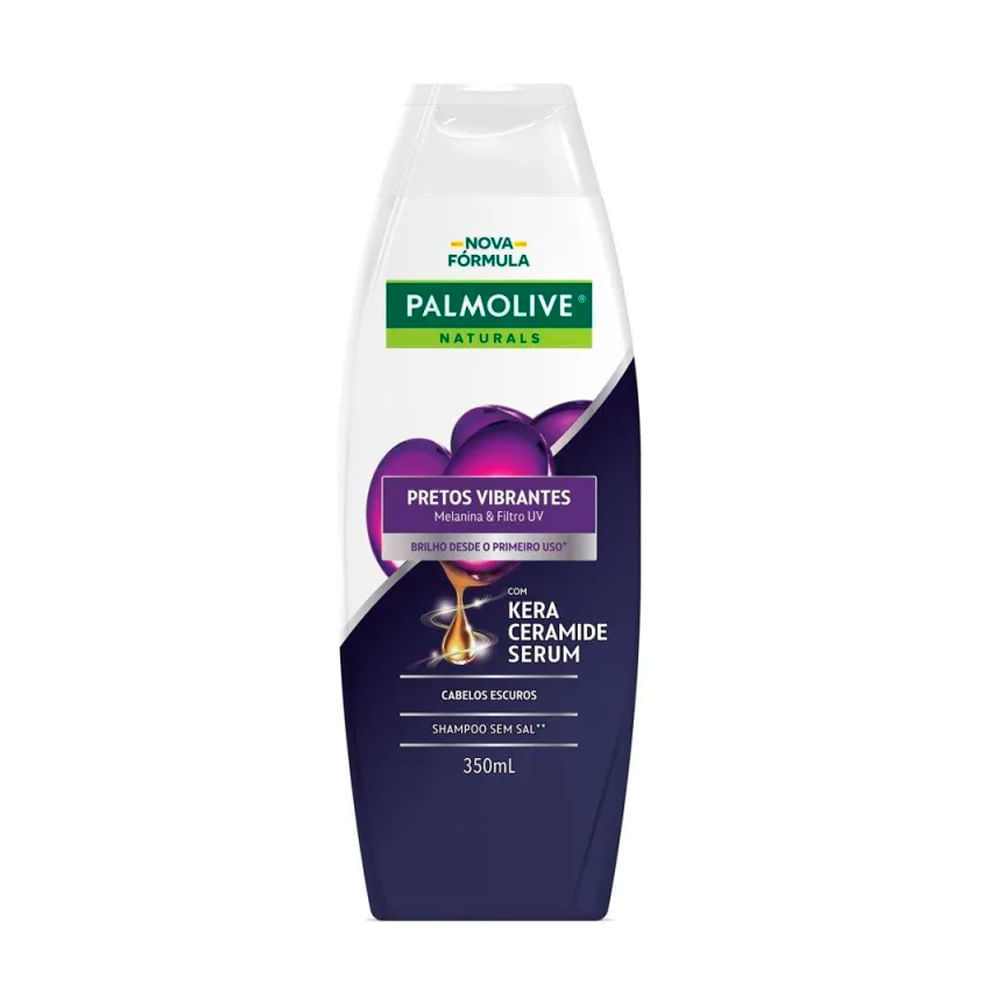 Shampoo Palmolive Iluminador Pretos 350ml em Oferta na Shopee