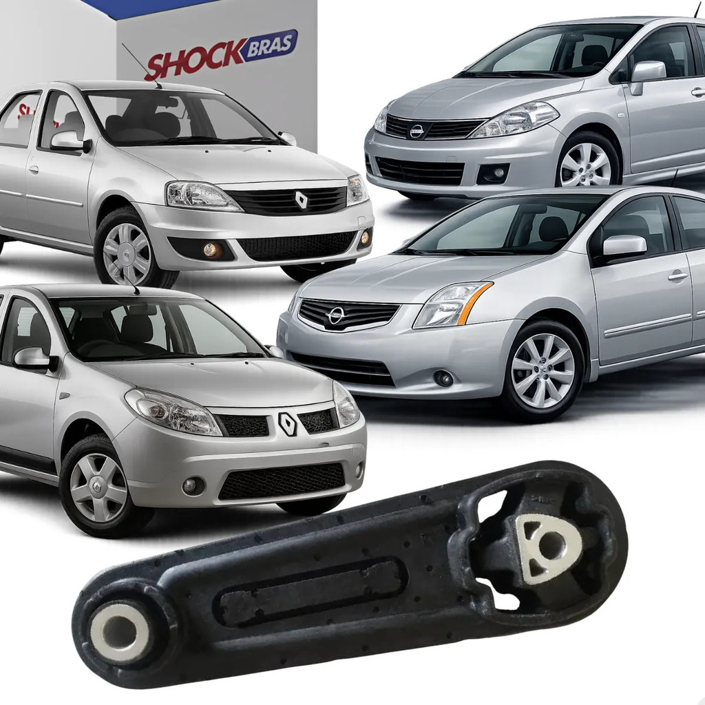 Coxim Inferior Câmbio Sandero Logan Tiida Sentra Livina