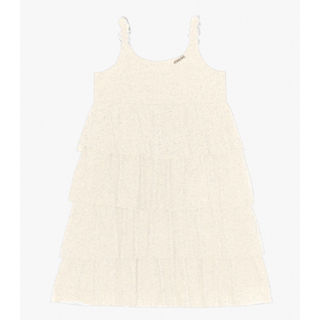 Vestido Infantil em Tule Shine Duo Trick Nick Bege em Oferta na Shopee