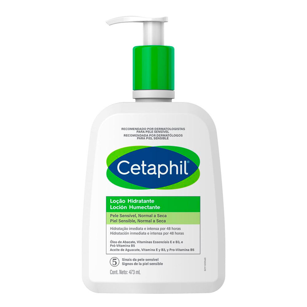 Cetaphil Loção Hidratante Galderma para Pele Normal a Seca 473ml em Oferta na Shopee