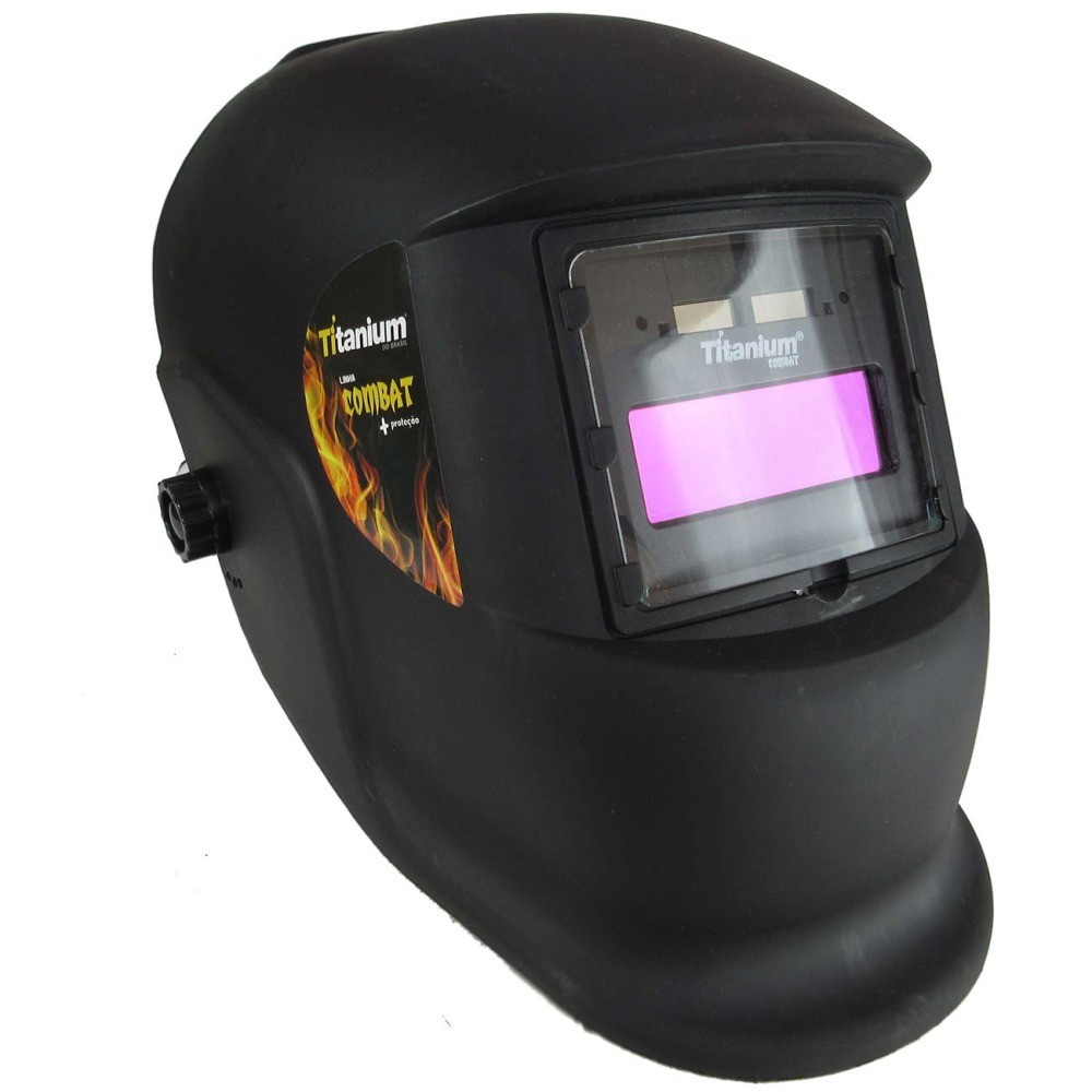 Máscara de solda automática ton. 11 Combat Titanium em Oferta na Shopee