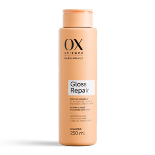 Shampoo Ox Science Gloss Repair By Mari Maria 250ml em Oferta na Shopee