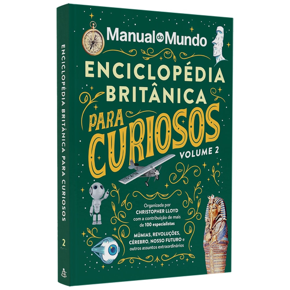 Enciclopédia Britânica | Manual do Mundo | Vol. 2 em Oferta na Shopee