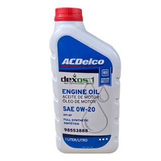 1lt Óleo 0w20 Sintético Dexos 1 Gen 3 Original Chevrolet 98553888 em Oferta na Shopee