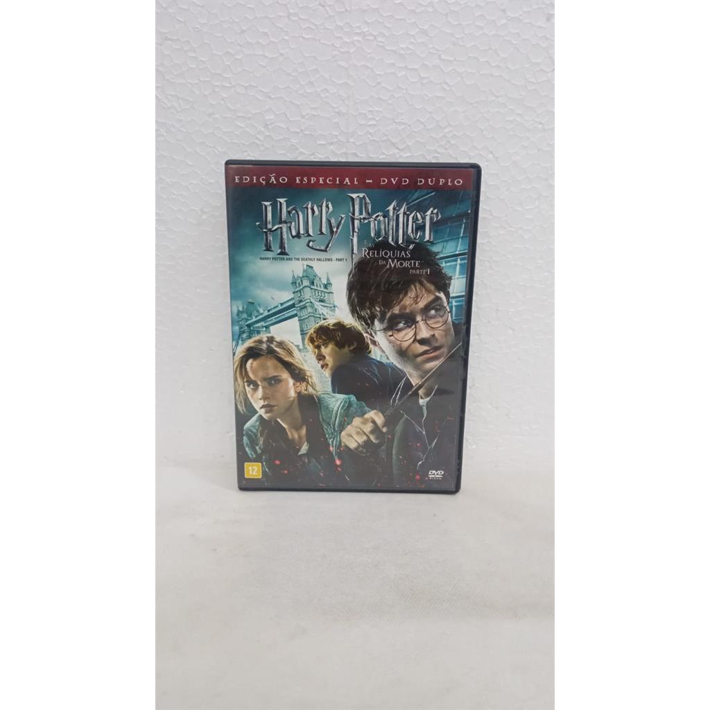 DVD HARRY POTTER E AS RELIQUIAS DA MORTE PARTE 1 - DVD DUPLO editora david yates