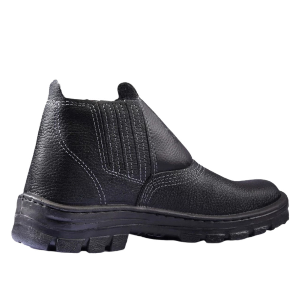 Bota Botina Pedreiro Masculina de Segurança Bico PVC Cartom CA17137 em Oferta na Shopee