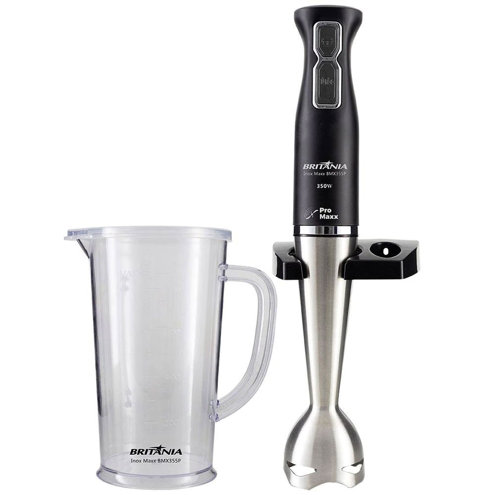 Mixer BMX355P com Copo Preto 350W Britânia