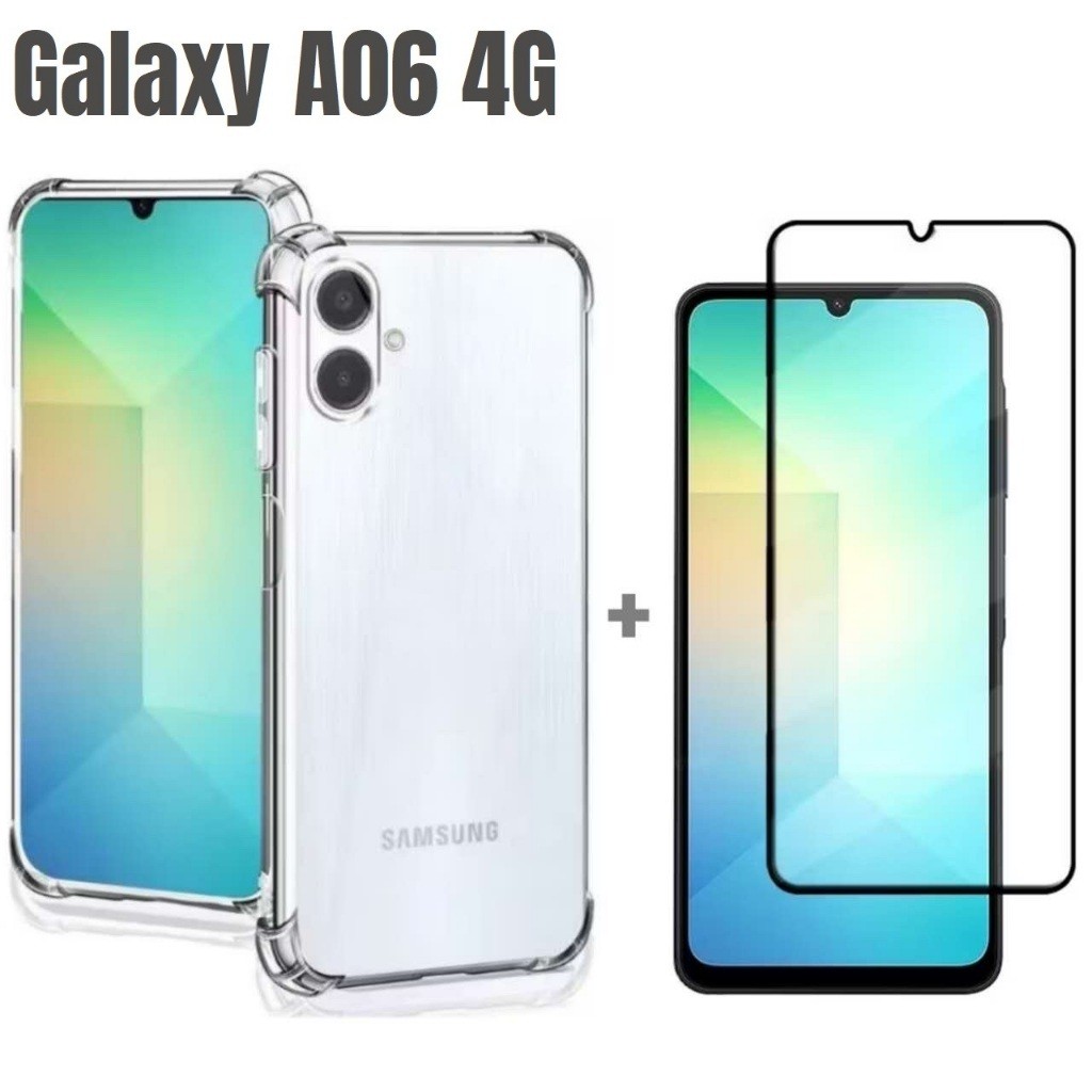 Película e Capa Capinha Samsung Galaxy A06 4G