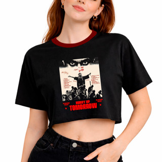 Cropped Oversized The Weeknd Hurry Up Tomorrow Trilogy em Oferta na Shopee