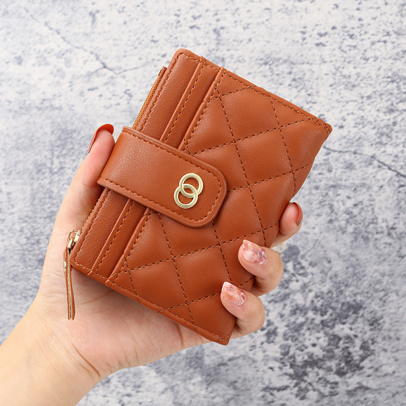 Carteira Curta Moderna Para Mulheres , Nova , Bolsa Cartão , Zero