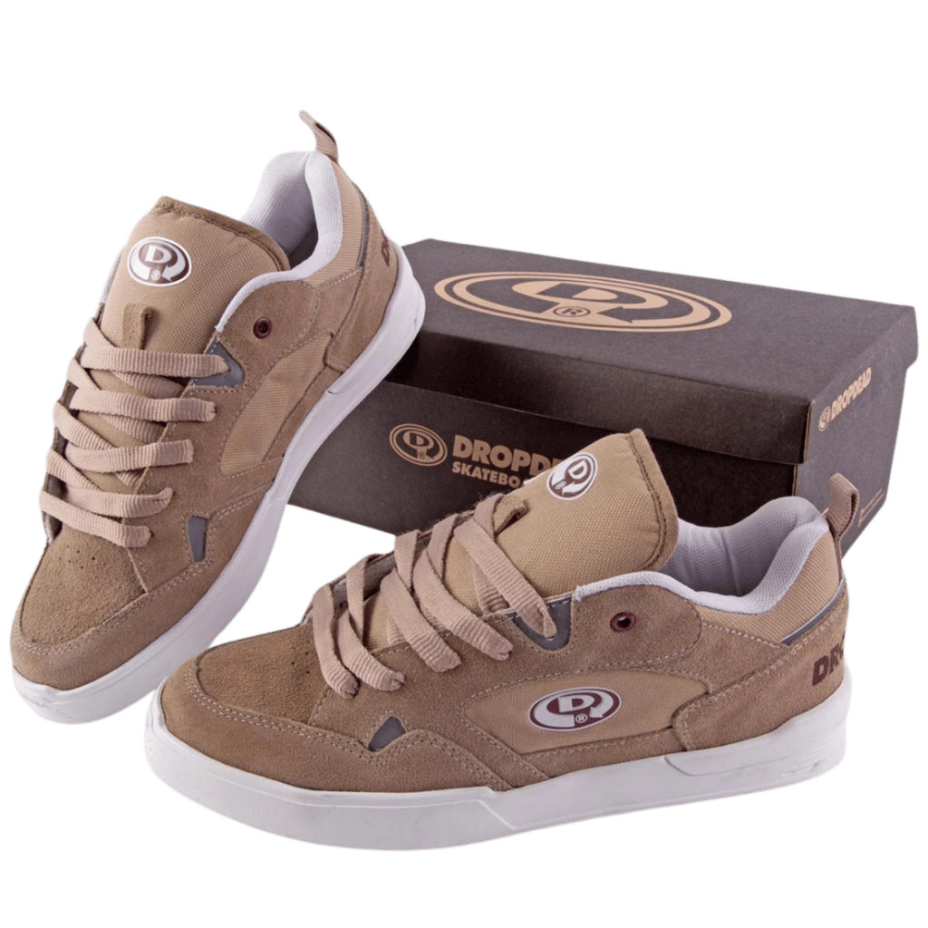 Tênis Drop Dead Ninety Creme/Branco
