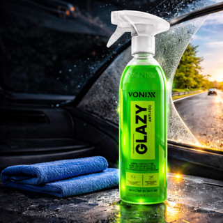 Glazy Anti Fog Vonixx 500ml Anti Embaçante Para Vidros Lentes Espelhos Lançamento + Pano em Oferta na Shopee