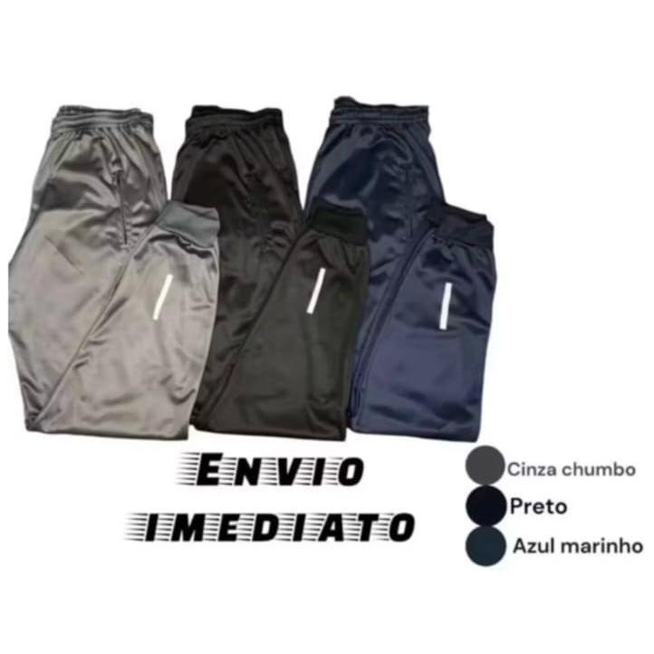 kit 2 Calças Jogger Chimpa Adulto Masculina Flanelado Esportiva 2026