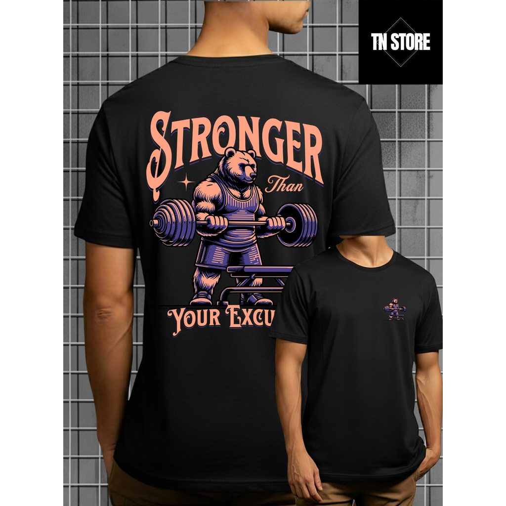 Camiseta Fitness Academia Gym Treino Esporte Camisa Blusa Unissex Masculino Feminino 100% Algodão Preto Branco Plus Size