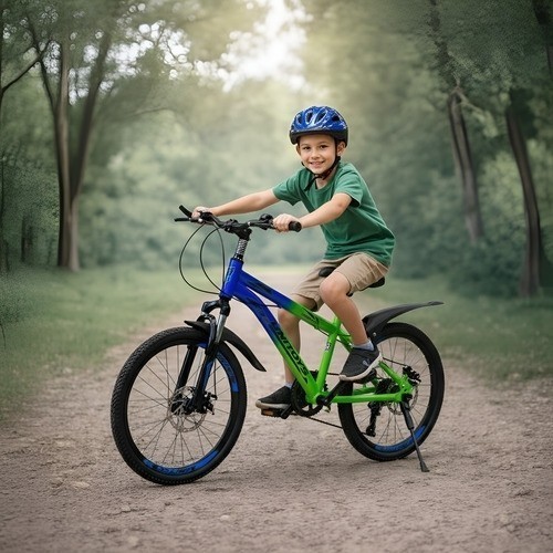 Bicicleta Infantil Aro 20 Seis Marchas Veículo Esportivo Pedalar Passeio Ciclismo Criança Achadinhos