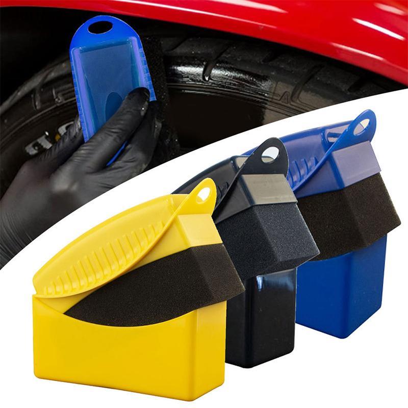 [Jetingbuy] Escova De Esponja Para Polimento De Roda De Carro , Material PP , Limpeza De Lavagem , Contorno De Pneu , Ac