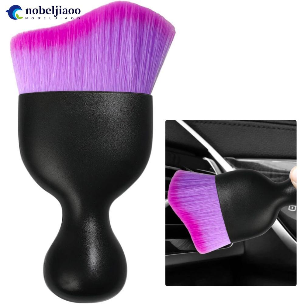 NOBELJIAOO Escova De Limpeza Multiuso Para Interior Do Carro , Saída De Ar Condicionado , Fenda , Remoção De Poeira , Es