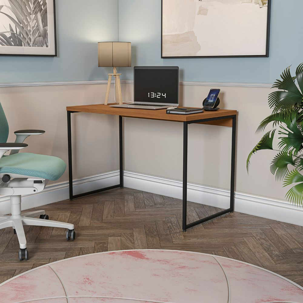 Mesa de Escritório Escrivaninha Industrial Kappesberg 1,18cm em Oferta na Shopee