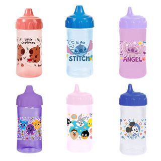 Copo de Treinamento Infantil com Válvula Redutora de Pingos 240ml BabyGo Disney Looney Tunes Bolofofo TurmaTube em Oferta na Shopee