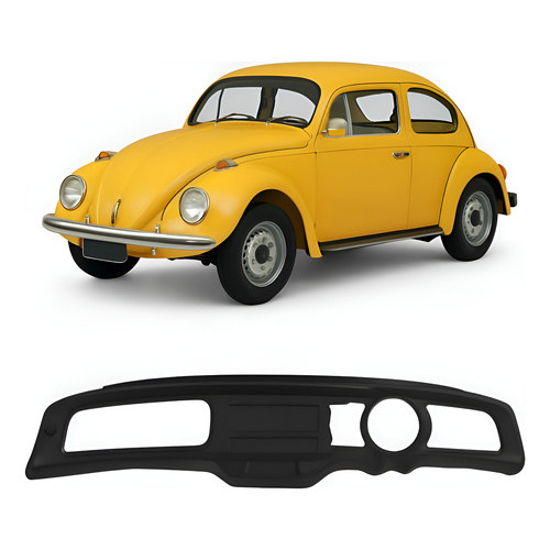 Capa Painel Fusca Instrumento 75 77 79 81 Preto Preto