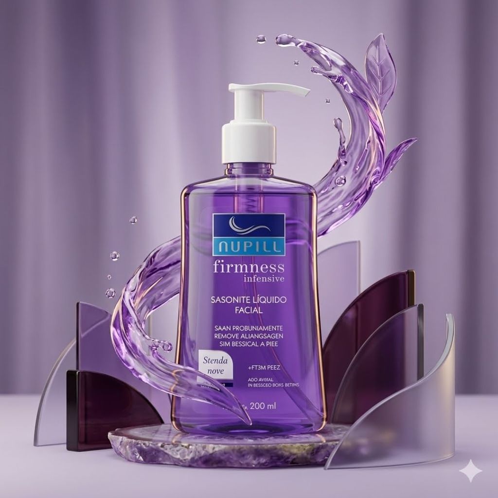 Sabonete Líquido Facial Nupill Firmness 200 ml - Nupiil